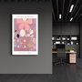 Wallity Pintura Decorativa de Vidrio Templado Multicolor 46 x 72 cm